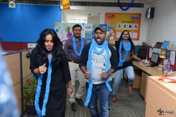 Thikka Movie Team At Radio City